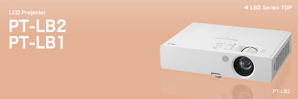 LCD Projector 
PT-LB2/PT-LB1