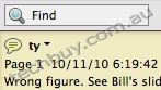 Commenting tool pane