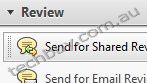 Managing shared reviews