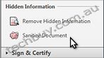 One-button sanitization