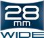 28mm Wide