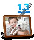 1.3-megapixel photos