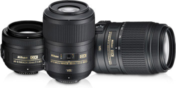 Expand your picture taking capabilities with Nikon's comprehensive lineup of NIKKOR lenses.