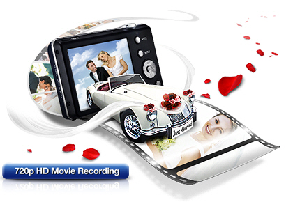  HD quality video. Now in a compact camera 