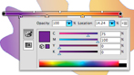Gradients exposed in Illustrator
