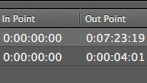 Source timecode support in After Effects