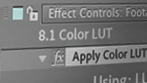 Added support for color LUTs