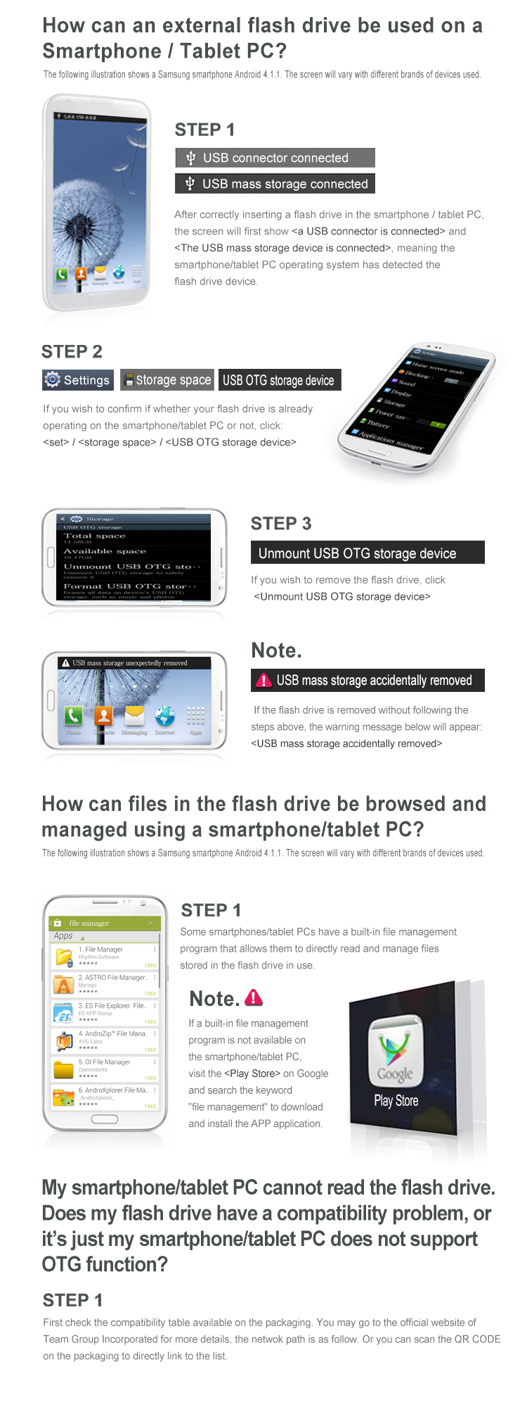 Teamgroup M132 OTG USB flash drives