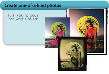 Create one-of-a-kind photos