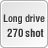 Long drive 270 shot