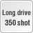 Long drive 350 shot