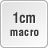 1cm macro