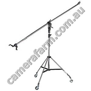 Manfrotto 025B Super Boom with Stand - Click Image to Close