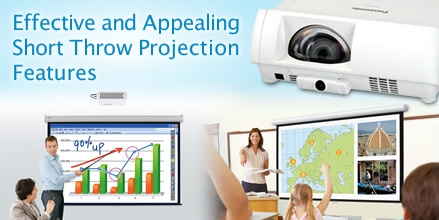 Effective and Appealing Short Throw Projection Features