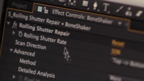 Rolling Shutter Repair