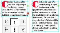 Smart text frame fitting in InDesign