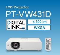 LCD Projector PT-VW431D Advanced portable projector for ceiling-mounted and other permanent installations.