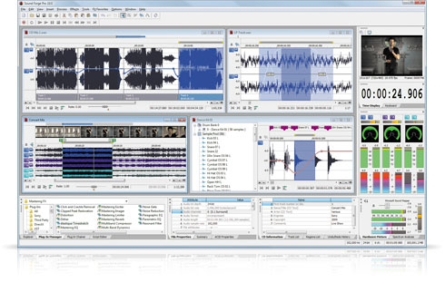 Audio Mixing and Editing to fix audio or apply effects