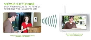 See who is at the door