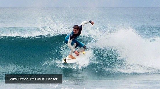 With Exmor T CMOS Sensor