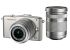 Olympus E-PM1 Digital PEN Mini Camera - 12.3MP, Silver Twin Lens Kit (14-42-IIR + 40-150 R MSC)