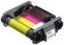 Evolis Badgy CBGR0100C 1 YMCKO Color Ribbon - For 100 Prints