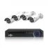 Hiseeu H5NVR 4CH 2MP/1080P PoE CCTV System
