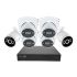 Swann 8Ch 4K NVR Kit 24/7 Recording with 4x4K Dome Spot and 2x4K Bullet Cams IP66 SWNVK-8ADVANX4D2B-AU
