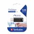 Verbatim 128GB PinStripe USB 3.2 Gen 1 Flash Drive - Black (Minimum Order Quantity is 10)