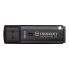 Kingston 128GB IronKey Locker+ 50 G2 USB 3.0, USB 3.1 Flash Drive - 256-bit AES-XTS, 256-bit AES - TAA Compliant - 145 MB/s Read Speed - 115 MB/s Write Speed