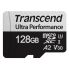 Transcend 340S 128 GB Class 10/UHS-I (U3) microSDXC - 160 MB/s Read - 125 MB/s Write