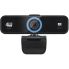 Adesso CyberTrack K4 Webcam - 8 Megapixel - 30 fps - USB 2.0 - 1 Each - 3840 x 2160 Video - CMOS Sensor - Fixed Focus - 120° Angle - Microphone - For Monitor, Notebook, TV - Windows 10