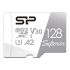 Silicon Power 128GB Superior A2 MicroSD Card, UHS-I U3, Video Speed V30 4K Ultra HD Recording, Read Speed; Up to 100MB/s, Write Speed; Up to 80MB/s