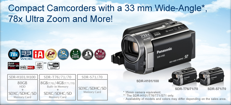 panasonic sdr-h101 software