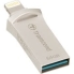 Transcend 64GB JetDrive Go 500 Flash Drives - 20MB/s, USB3.1/Lightning - Silver