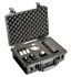 Pelican 1500 Medium Case with Foam - Black