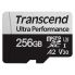 Transcend 340S 256 GB Class 10/UHS-I (U3) microSDXC - 160 MB/s Read - 125 MB/s Write