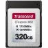 Transcend 860 320 GB CFexpress Card Type B - 1.71 GB/s Read - 1.46 GB/s Write