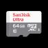 SanDisk 64GB Ultra microSD Card 100MB/s without adapter SDSQUAR-064G-GN3MN
